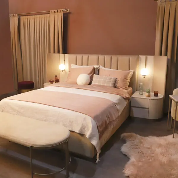 Blush Base and Headboard (Base and Headboard)