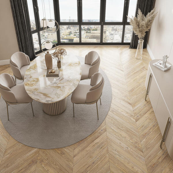 Blush Dining Table and Chair