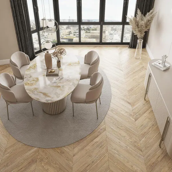 Blush Dining Table and Chair