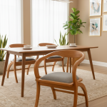 Chestnut Modern Wooden Chair