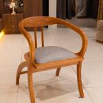 Chestnut Modern Wooden Chair