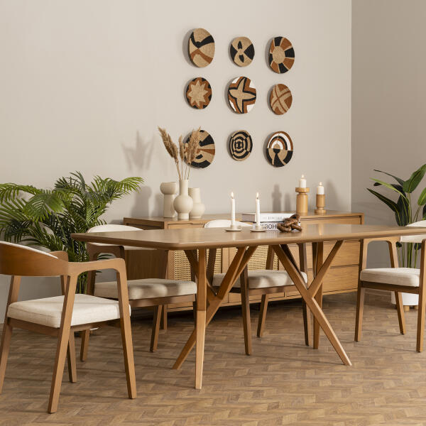 Clay Dining Table and Chair