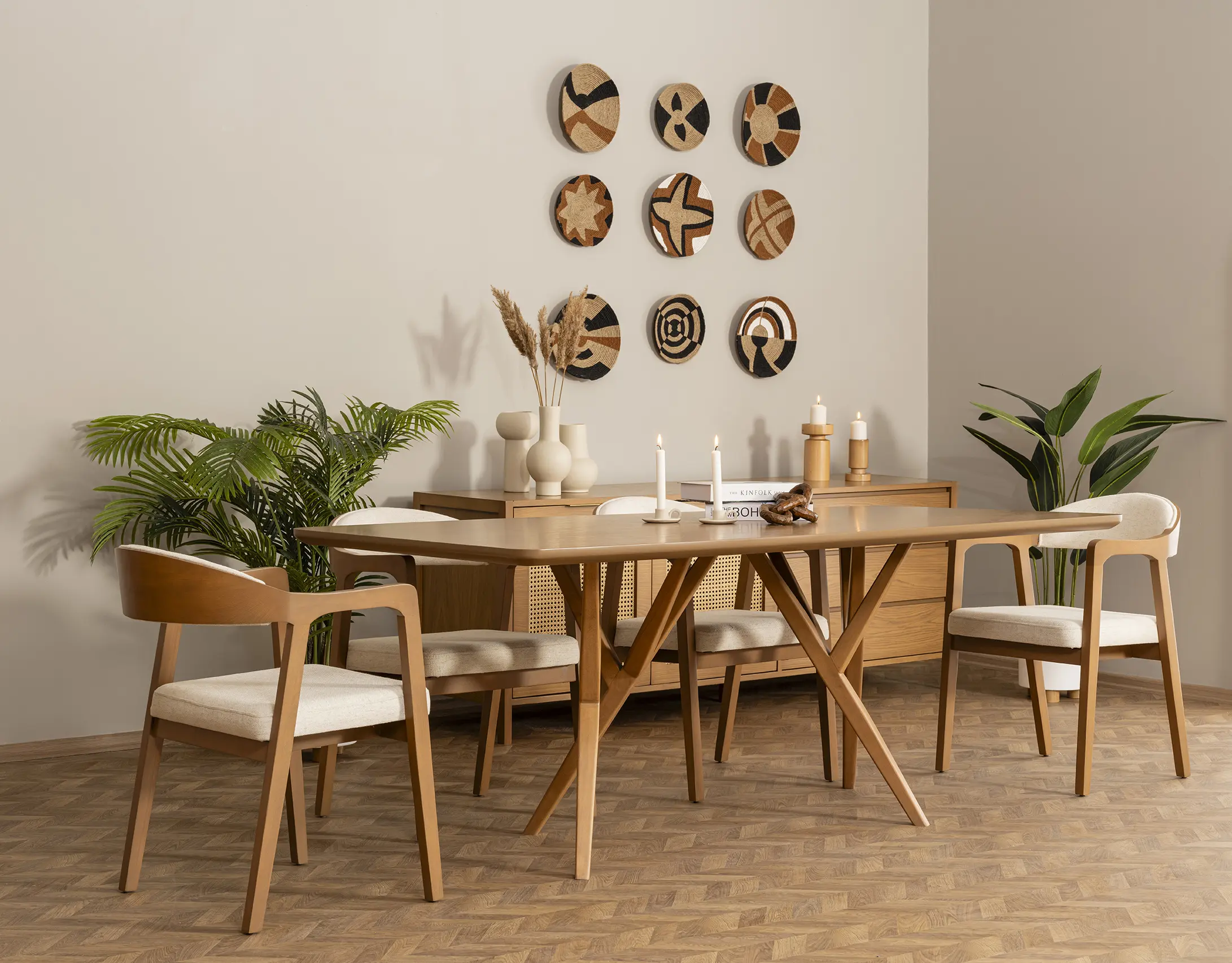 Clay Dining Table and Chair