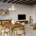 Clay Dining Table and Chair