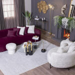 Cloud 2 Sectional Sofa Set (Corner + Berger)