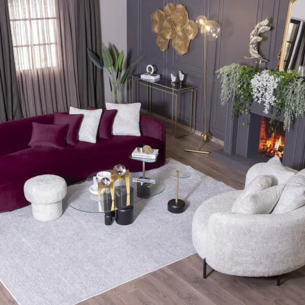 Cloud 2 Sectional Sofa Set (Corner + Berger)