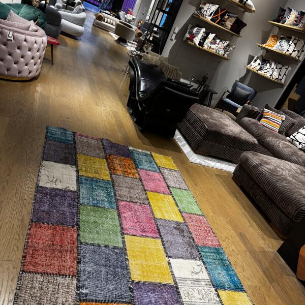 Colorful Patchwork Rug
