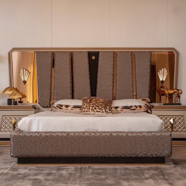 Diamond Base and Headboard (with nightstands)