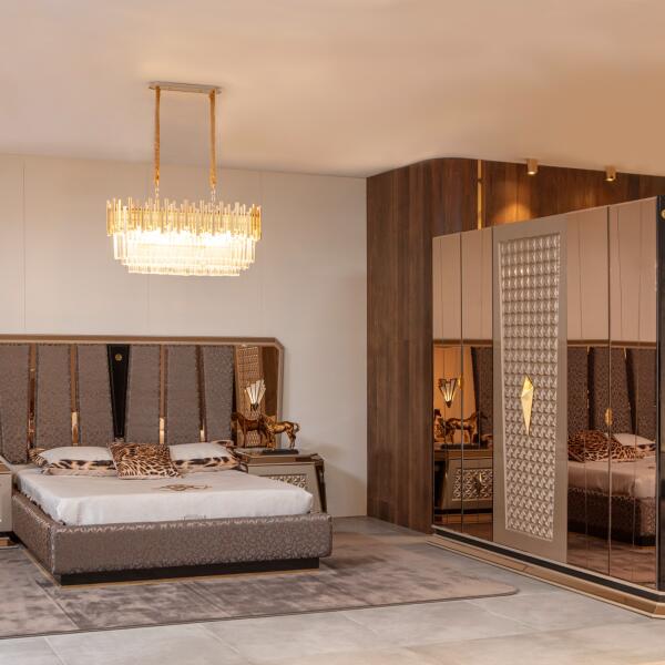 Diamond Base and Headboard (with nightstands)