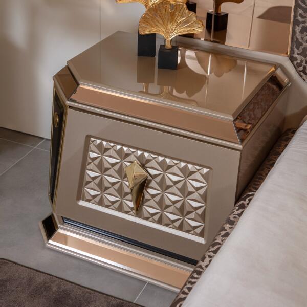 Diamond Base and Headboard (with nightstands)