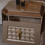 Diamond Base and Headboard (with nightstands)