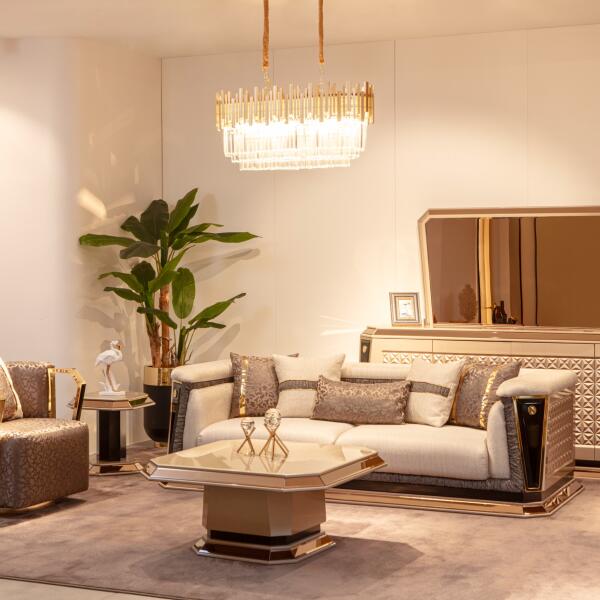 Diamond Sofa Set (3+3+1)