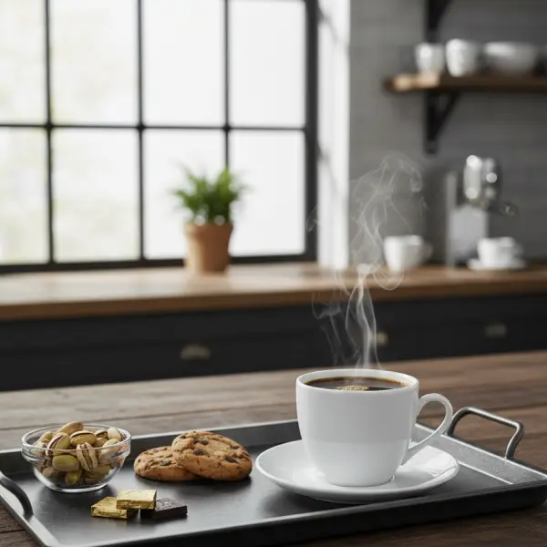 Ferozzi Sems Plain Tea Cup Set (4pcs)