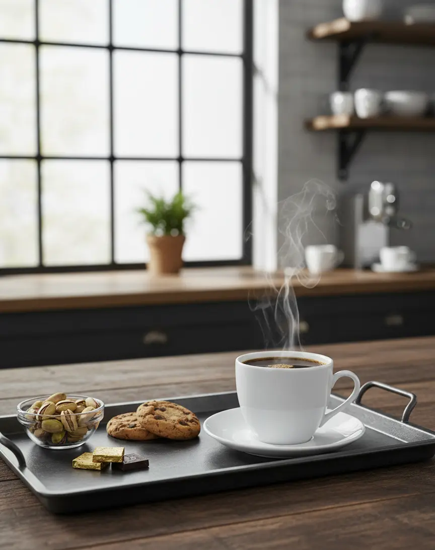 Ferozzi Sems Plain Tea Cup Set (4pcs)