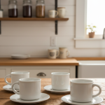 Ferozzi Tas Gilded Turkish Coffee Set 12pc