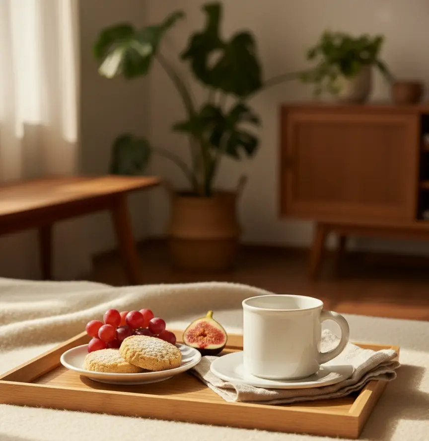 Ferozzi Tas Gilded Turkish Coffee Set 12pc