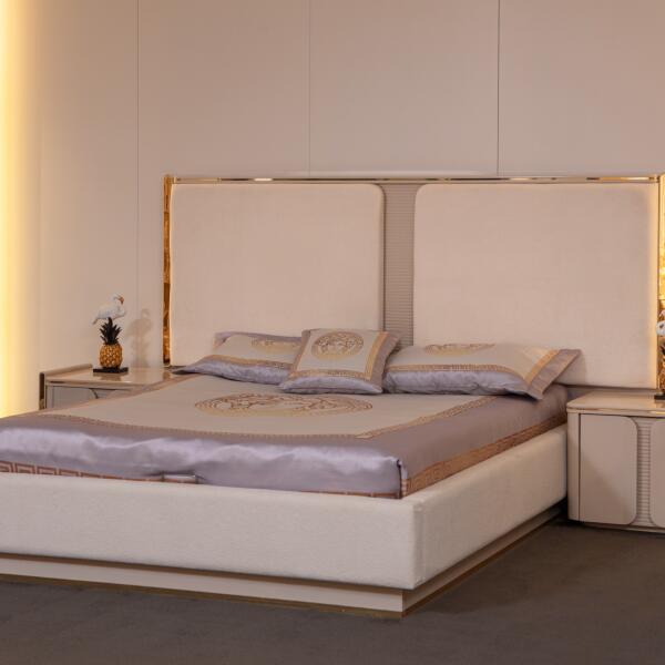 Galaxy Base and Headboard (With Nightstands)