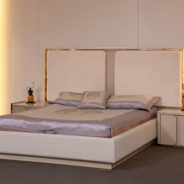 Galaxy Base and Headboard (With Nightstands)