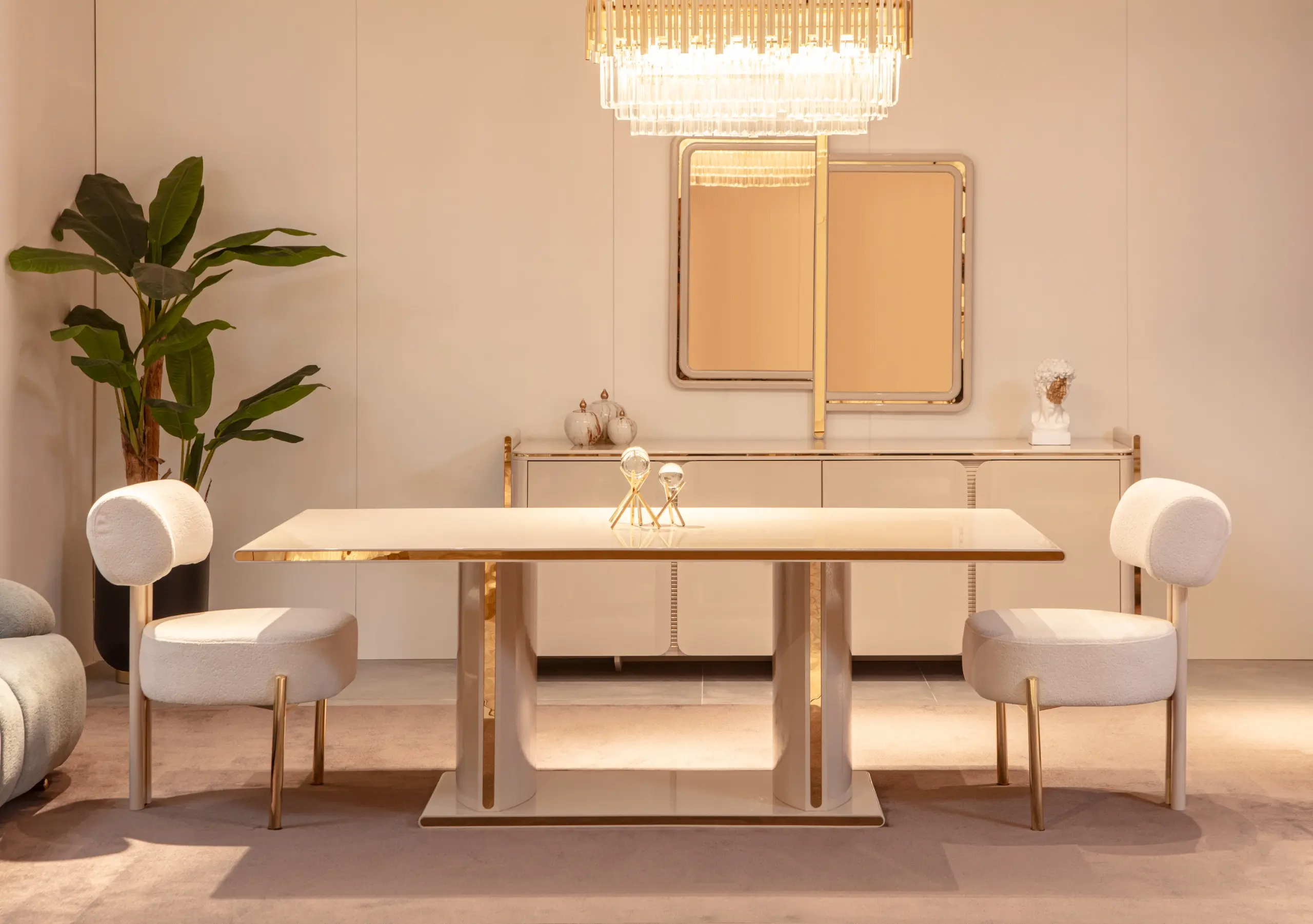 Galaxy Dining Table and Chair