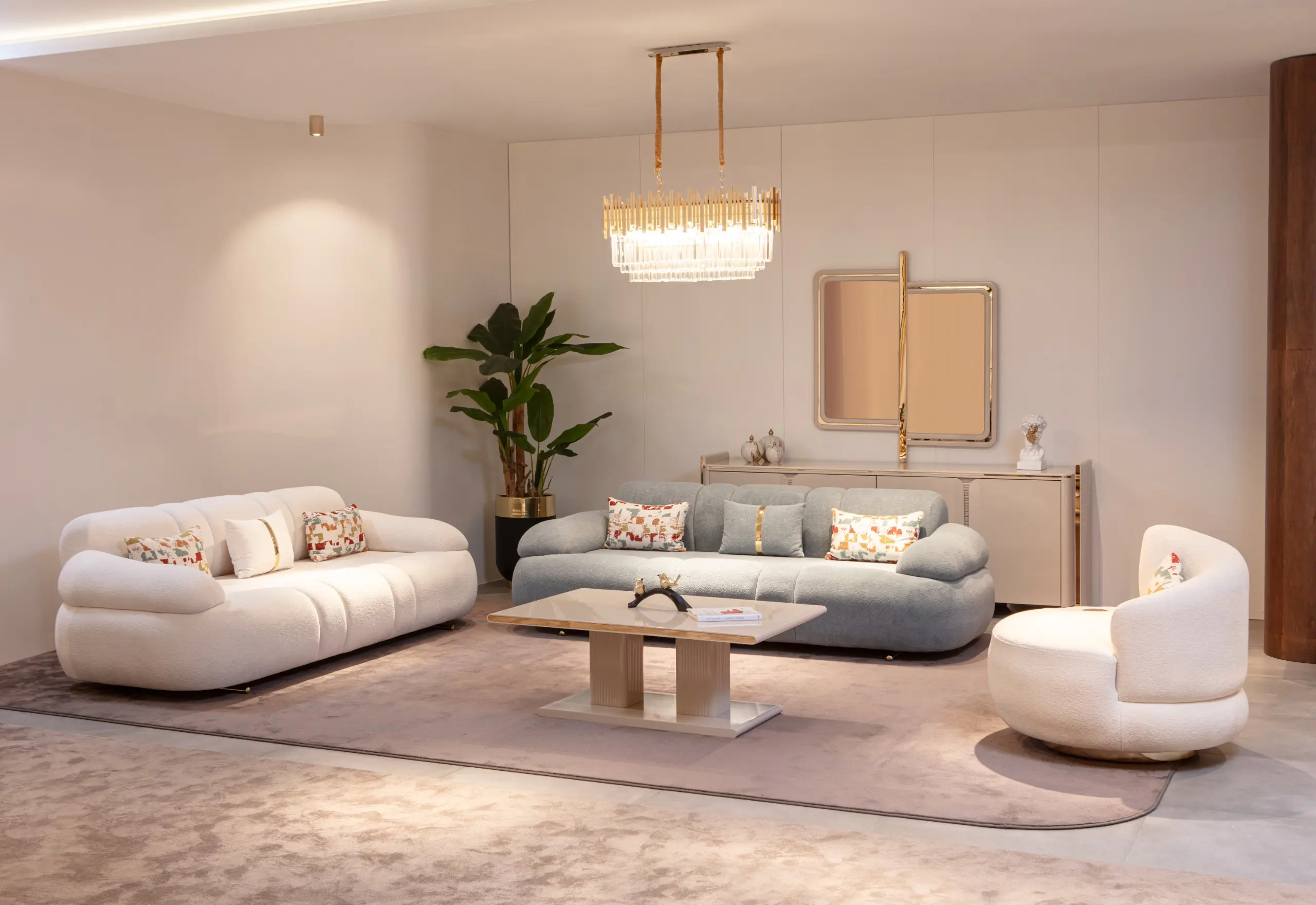 Galaxy Sofa Set (3+3+1+1)