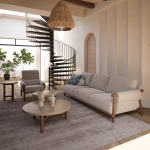 Garnet Sofa Set (4+3+1)