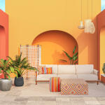 Garnet Sofa Set (4+3+1)