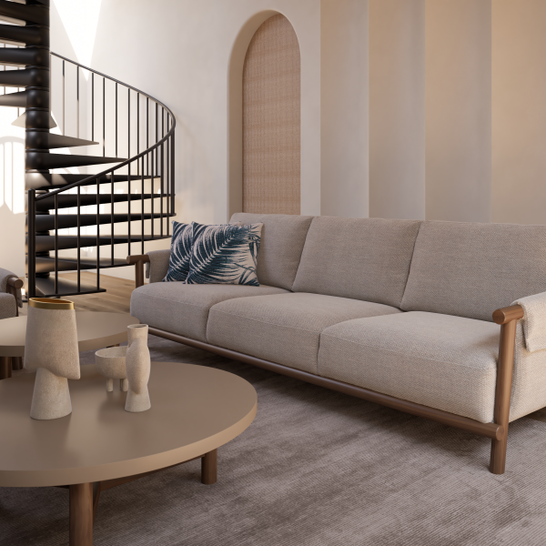 Garnet Sofa Set (4+3+1)