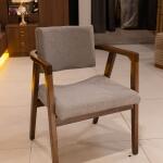 Gray Walnut Shirted Chair