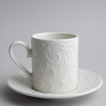 Ivy Pattern Turkish Coffee Cup Set 12pc