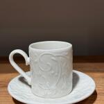 Ivy Pattern Turkish Coffee Cup Set 12pc