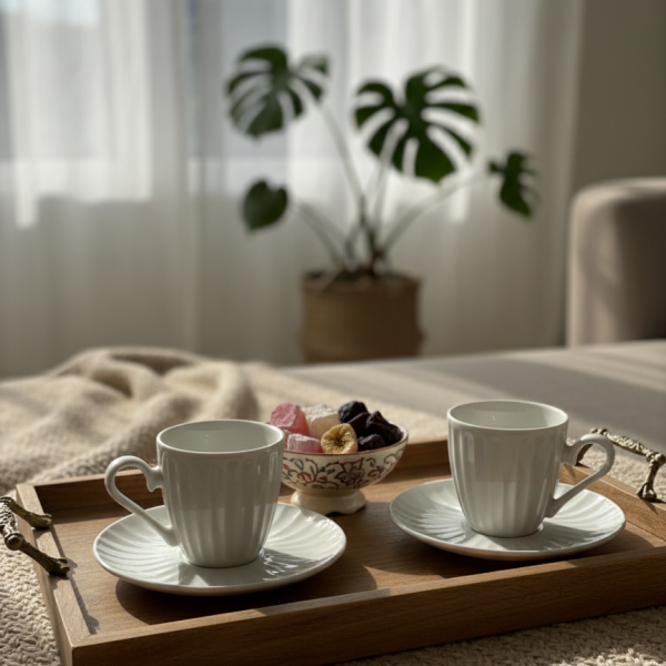 Love Turkish Coffee Cup Set 12pc