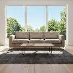 Midnight Loom – Modern Dark Gray Area Rug