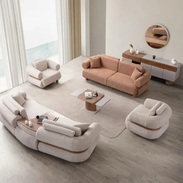 Monza Sofa Set(4+3+1+1)