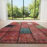 Mosaic Bloom – Bohemian Patchwork Area Rug