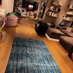 Ocean Fade – Vintage Teal Area Rug