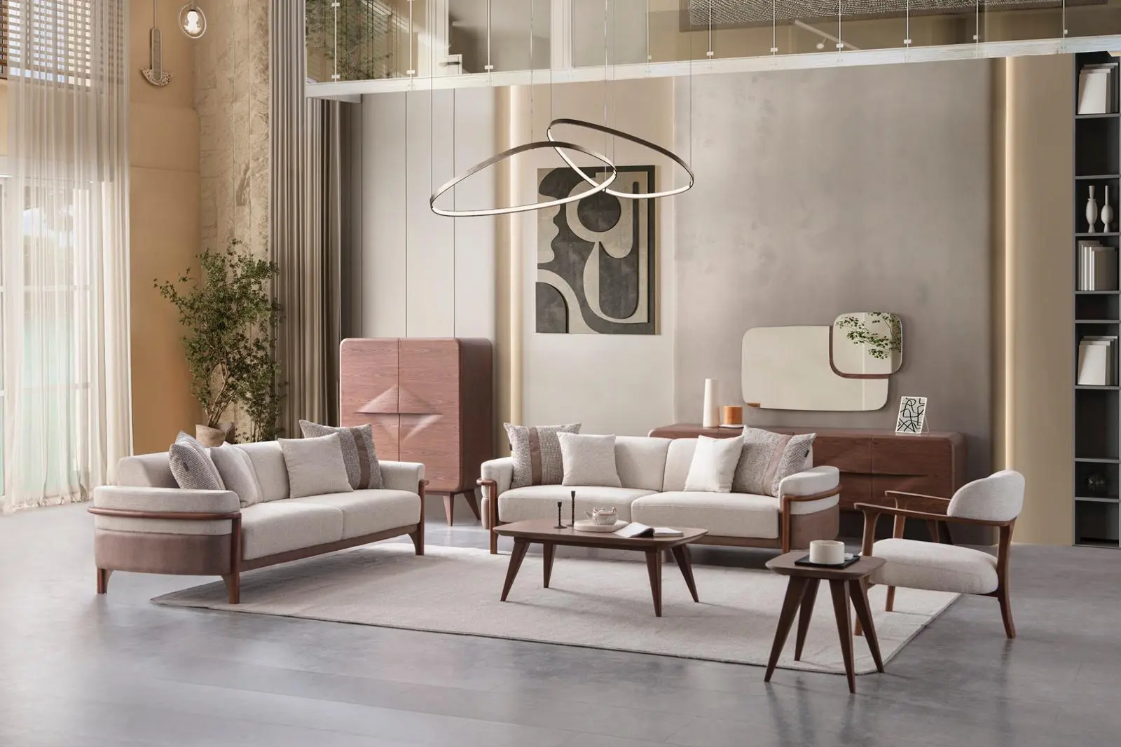 Odin Sofa Set (4+3+1)