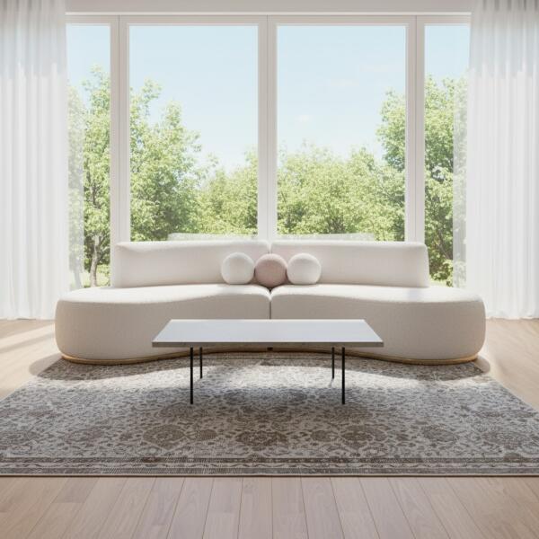 Pastel Patchwork Rug