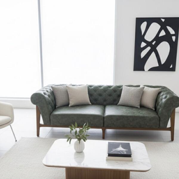 Green Chester Sofa