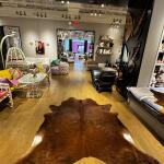 Premium Brown Cowhide Rug – Genuine Leather Area Rug