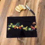 Shatterproof Tempered Glass Cutting Board - 17 inc x 12 inc Stylish and Durable Kitchen Essential