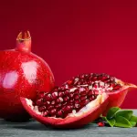 Tempered Glass Cutting Board - 12" x 17" Durable Shatterproof Kitchen Tool with Pomegranate Design | Perfect Gift for Mother’s Day, Christmas, and Housewarming