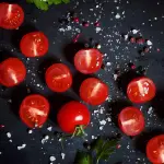 Tempered Glass Cutting Board - 12" x 17" Durable Shatterproof Kitchen Tool with Tomato Design | Perfect Gift for Mother’s Day, Christmas, and Housewarming