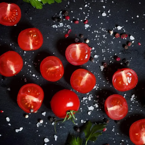 Tempered Glass Cutting Board - 12" x 17" Durable Shatterproof Kitchen Tool with Tomato Design | Perfect Gift for Mother’s Day, Christmas, and Housewarming