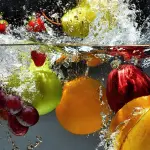 Tempered Glass Cutting Board - 12" x 17" Durable Shatterproof Kitchen Tool with Mixed Fruits Splash Design | Perfect Gift for Mother’s Day, Christmas, and Housewarming