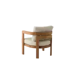 Miami Outdoor Set - Iroko Wood & Waterproof Nano Fabric