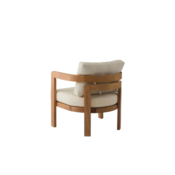 Miami Outdoor Set - Iroko Wood & Waterproof Nano Fabric