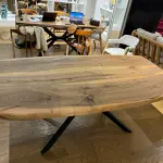 Timberline Walnut Dining Table - Handcrafted Elegance | 78" x 40" x 31"