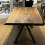 Ridgewood Walnut Dining Table - Handcrafted Elegance | 76" x 38" x 30"