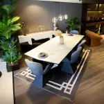 KINGSTON Dining Room Set - 1 Table & 6 Chairs