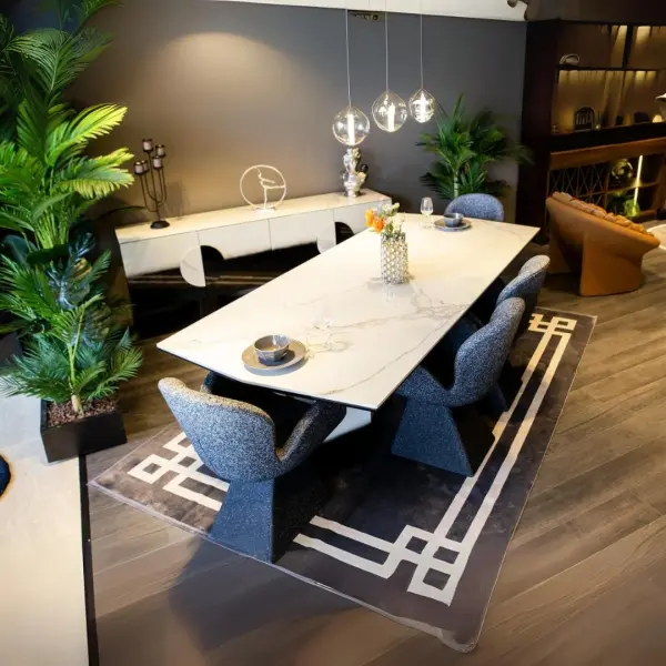 KINGSTON Dining Room Set - 1 Table & 6 Chairs